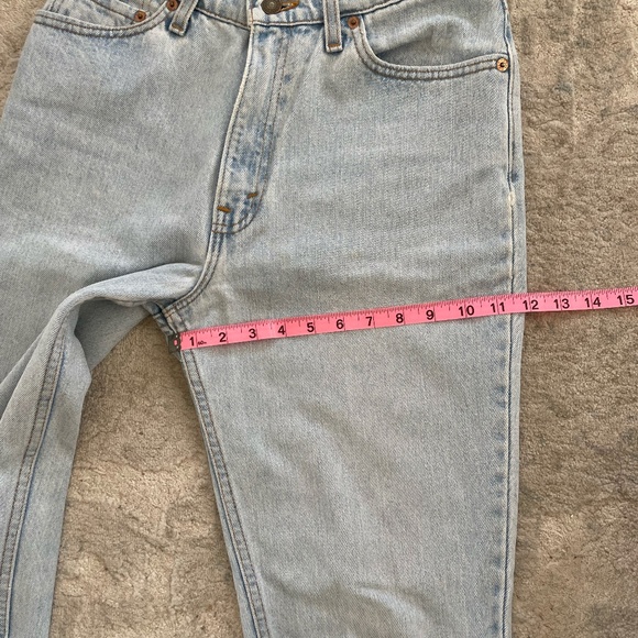 Levi's 512 W28 L30.5 slim fit tapered leg 80's Vintage mom levis 28 - Picture 8 of 12